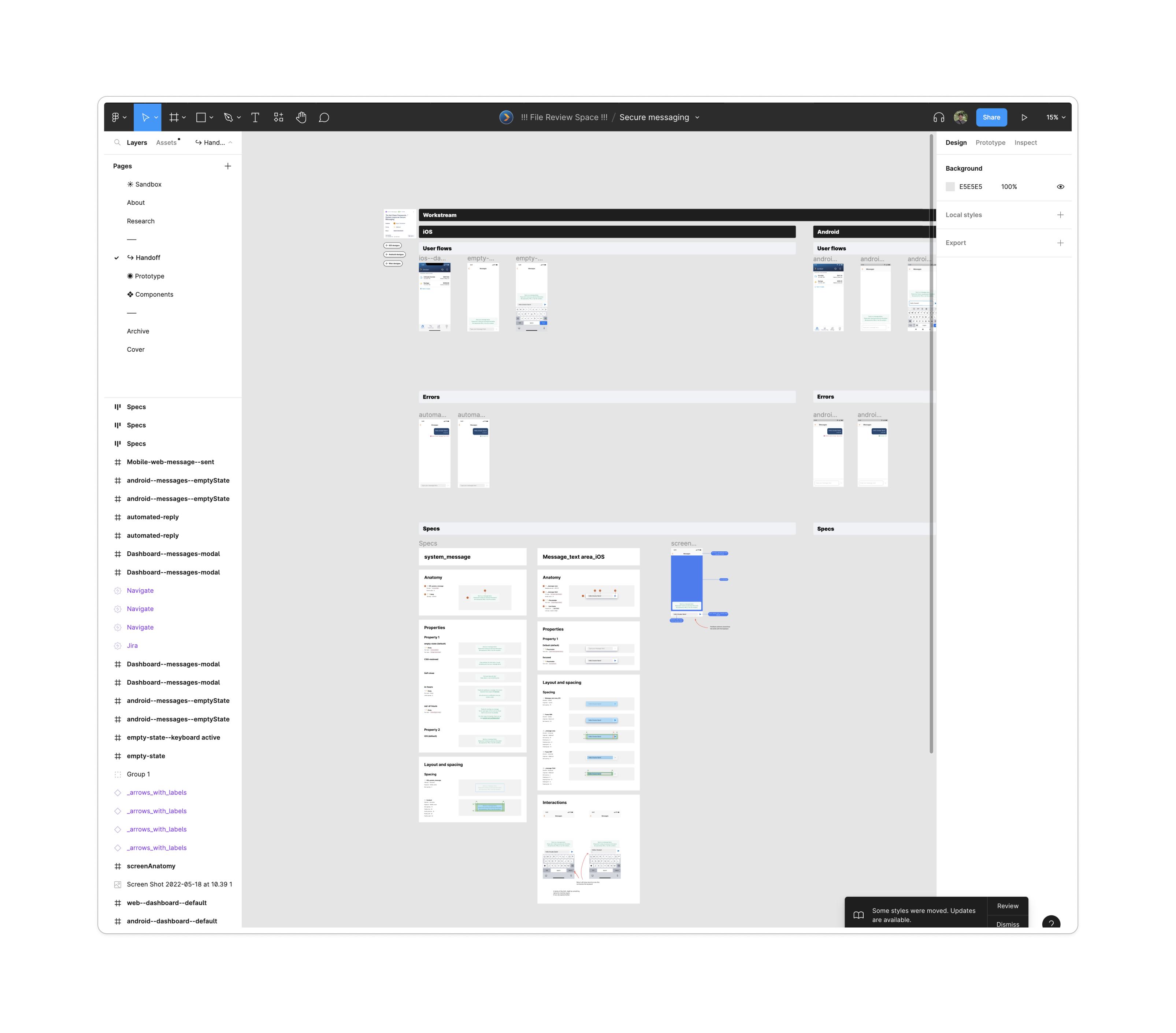 Solution and design decisions