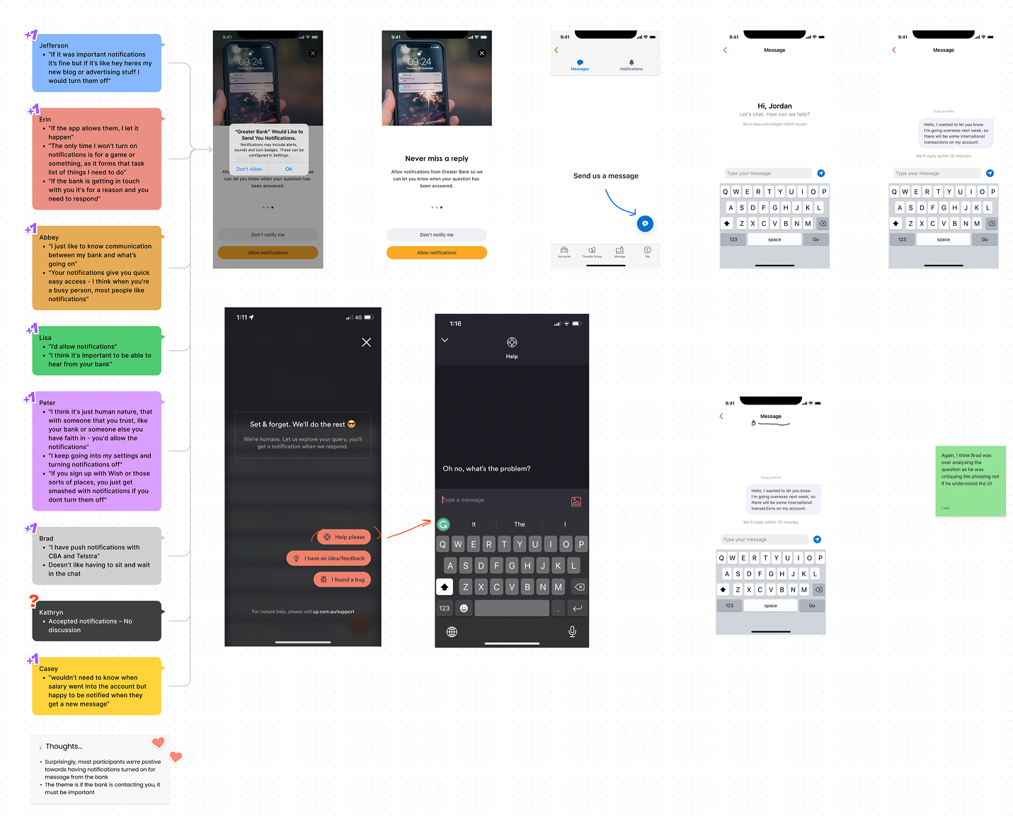 Secure messaging insights